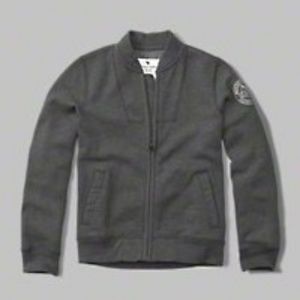 Abercrombie & Fitch zip-up bomber sweatshirt